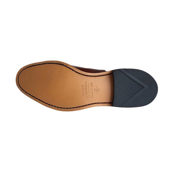 Allen Edmonds Strand Cap Toe Oxfords in Dark Chili Leather Men's Size 8.5 E Wide - Picture 9 of 10